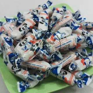 PERMEN SUSU 250gr / PERMEN SUSU PANDA / MILK CANDY / PERMEN LUNAK RASA SUSU