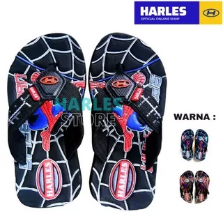 HARLES Sandal Anak Laki-Laki Karakter Spiderman 29-32