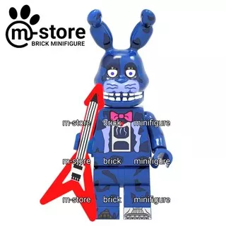 lego five nights at freddy`s nightmare bonnie minifigure