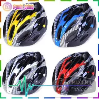 HELM SEPEDA / HELM SAFETY / HELM GOWES / PHMAX Helm Sepeda EPS Foam PVC Shell