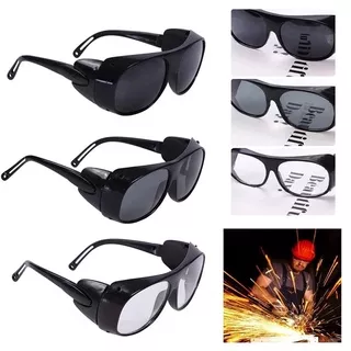 Working Anti-glare Transparent Welding Goggles / Wind Protection Safety Eye Protector / Welding Glasses With Work Protection / Wind-proof Sand-proof Protective Glasses For Riding