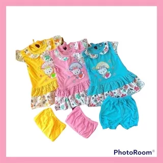 Dress Bayi  3 - 18bln Payung Kitty