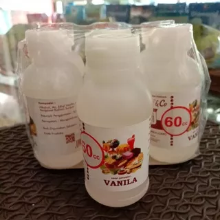 perisa vanilla cair MEREK SEGER & CO cap 2 anting 60cc