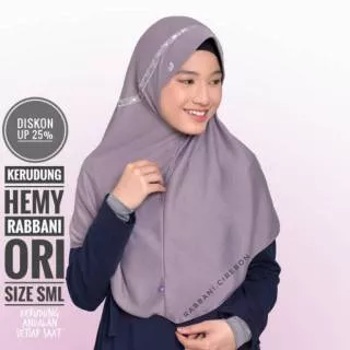 Kerudung HEMY Rabbani (Free Gift)