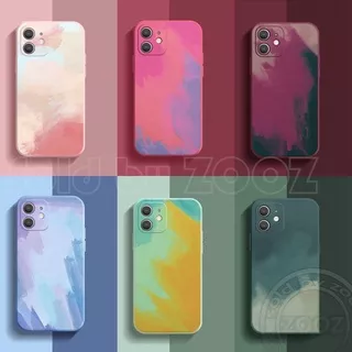 Samsung Galaxy S21 Ultra S20 FE S21+ S20+ S 20 21 Plus 21FE 20FE 21Ultra 20Ultra Case Official Watercolor Not Liquid Flexible Silicone Casing Soft Phone Cases Protective Back Cover