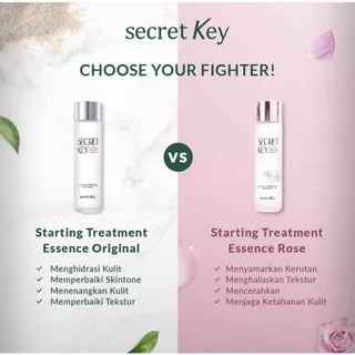 Secret Key Starting Treatment Essence STE, STE Rose, 24k Gold Essence