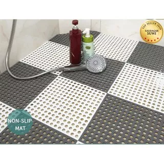 Keset Anti Slip Anti Tergelincir Bathroom Non-slip Mats Karpet Kamar Mandi Floor Mat 30x30CM