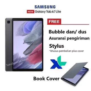 Samsung Galaxy Tab A7 Lite 3GB/32GB A 8.7 inch T225 RAM 3/32 Book Cover Keyboard Bonus Free Stylus Pen Gratis Kartu Perdana Wifi+LTE Garansi Resmi SEIN 2021 Tablet Android 11 Cellular 4G USB Type-C Fast charging Original