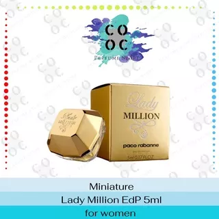 Miniature Paco rabanne Lady million edP 5ml for women