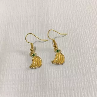 Banana Earrings / Anting bentuk pisang