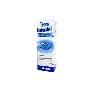 Alcon Tears Natural II Lubricant Eye Drops, 15ml (SPORE)