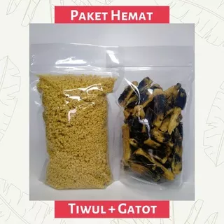 Paket Hemat Tiwul Instan + Gatot / Gaplek Singkong