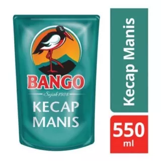 Kecap Bango 550ml / Kecap Manis Bango Refill Besar / Kecap Bango 550 ml