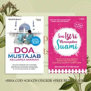 Semesta Hikmah Publishing - Kado Pernikahan - Seni Memanjakan Suami Istri_ 2IN 1 dan Doa Mustajab Keluarga Sakinah - Buku Islam