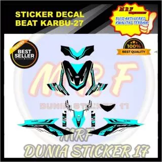 dekal beat karbu stiker decal beat karbu decal stiker beat karbu stiker motor beat karbu 27