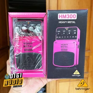 Efek GItar Behringer Heavy Metal HM300 Guitar Stompbox Pedal Effect - HM 300