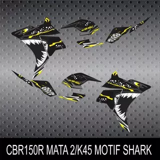 STIKER STRIPING MOTOR CBR 150 R MATA 2/K45 SHARK