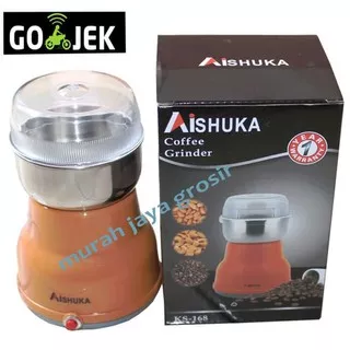 berkualitas Aishuka - KS168 Coffee Grinder - Blender Pelumat Bumbu - Merah Berkualitas