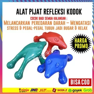 Alat Pijat Refleksi Kodok Dop / Alat Terapi Badan Pegal karakter Katak