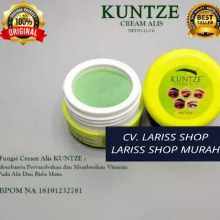 Cream Alis Kuntze - Cream Penumbuh Bulu Alis - Cream Alis 100% Original dan Aman