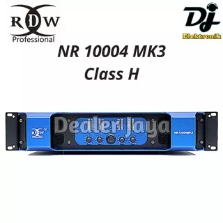 Power Amplifier RDW NR 10004 MK3 / NR 10004MK3 Class H - 4 channel