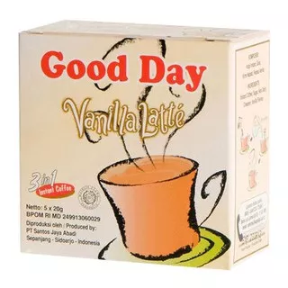 Good Day Coffee 3in1 Instan Coffee isi 5 Sachet 150gr