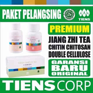 DISKON Tiens Tianshi Paket Pelangsing Premium | Jiang Zhi Tea / Teh Ch