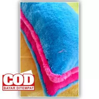 Bantal cinta bulu rasfur | bantal panjang 43x85