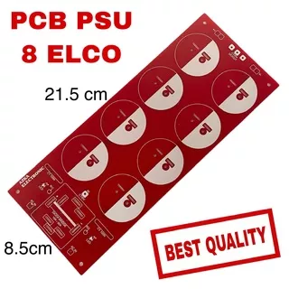PCB PSU 8 Elco PCB Power Supply
