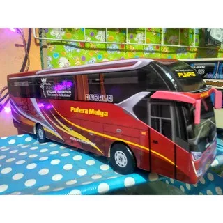 Miniatur bus bis Putera mulya SR2