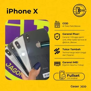 IPhone X 256 GB - FULLSET - Apple 256GB - COD Semarang
