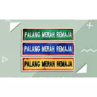 PMR fullbordir - palang merah remaja - palang merah Indonesia - pmi - pkk