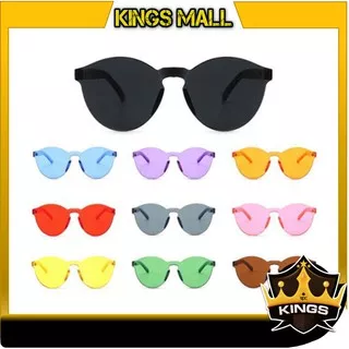 KINGS - F297 Kaca Mata Dewasa / Kacamata Fashion Wanita Kombinasi Warna / Eyeglasess