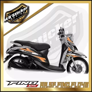 FINO STICKER STRIPING FINO FI - STIKER MOTOR YAMAHA FINO FI LIST VARIASI HOLOGRAM AR 04B