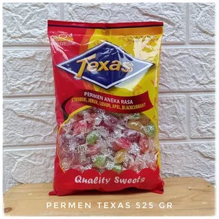 Permen jadoel Texas BESAR Texas Liliput 525 gr isi 201 pcs candy liliput