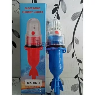 Lampu torpedo 1batre 1warna MX 187-5 /Lampu nelayan/Lampu kode