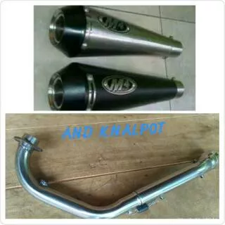 Knalpot Racing M4 Underbelly atau Kolong For Pulsar200ns Cbr 150 Vixion R15 Dll