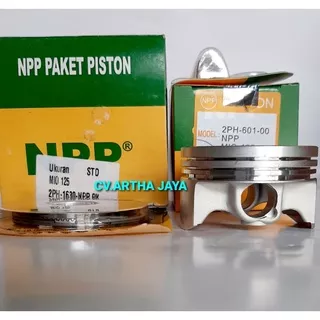 PISTON KIT NPP YAMAHA MIO M3 / MIO 125 / MIO Z ( STD / 050 / 100 ) ( 52,4 / 52,9 / 53,4 ) (2PH-1630-NPP)