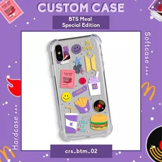 HOT CASE ! IPHONE & ANDROID DESIGN THE BTS MEAL x MCD SOFTCASE ALL TIPE HP