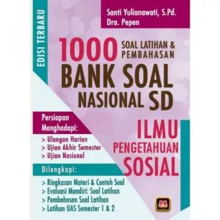 BUKU 1000 BANK SOAL IPS SD KELAS 4 5 6