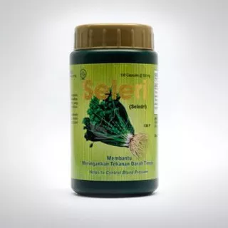 SELERI 100 KAPSUL- SELEDRI Herbal Darah Tinggi