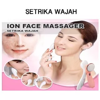 ALENE (COD/pengiriman dari jakarta) SETRIKA WAJAH ION Face Massager Seterika Wajah/alat memperMUDA