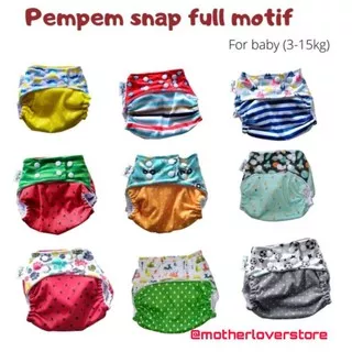 Clodi Pempem Snap FULL MOTIF Insert Litty Bamboo