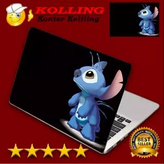 Garskin Laptop stitch black Skin Laptop Stiker Laptop