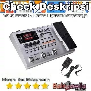 Efek Effect Digital Processor NUX MG 20 MG20 ORIGINAL