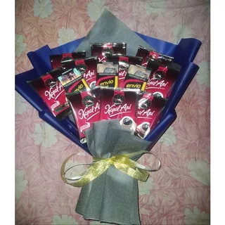 Bouquet Bucket Rokok Kopi Wisuda Ulangtahun