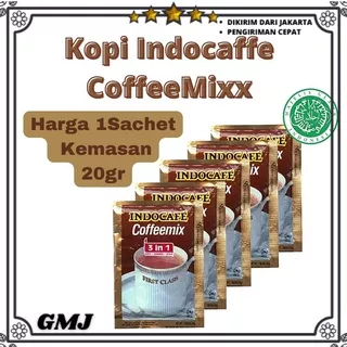 Kopi Indocafe Coffeemix 3 In 1 Sachet 20gr Kopi Mix 1Pcs GMJ