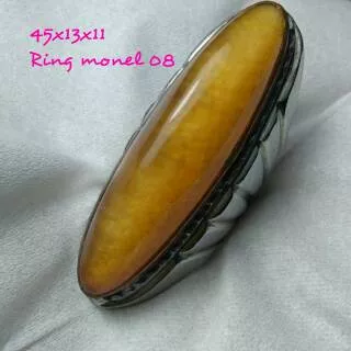 Cincin batu pandan nanas madu sisik betok kelas penikmat ring monel