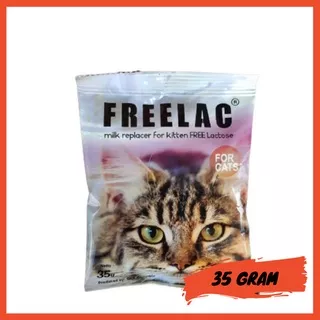 PETSHOP Susu Kucing Kitten FREELAC 35 gram [ Sachet ]