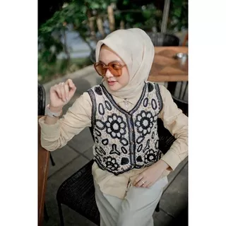 Ethnic Knit Vest